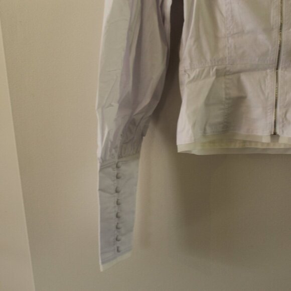 Choosy Priscilla Women White Top Puff Sleeve Size XS - Picture 12 of 12